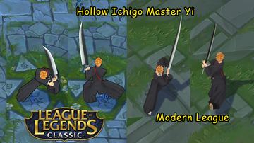 Hollow Ichigo Master Yi - Classic — Master Yi custom skin