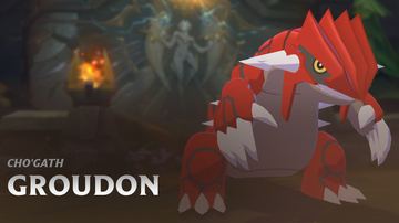 Groudon Cho'Gath — Cho'Gath custom skin