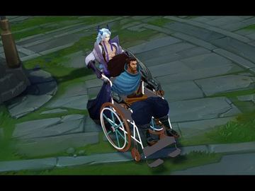 Wheelchair Yasuo — Yasuo custom skin
