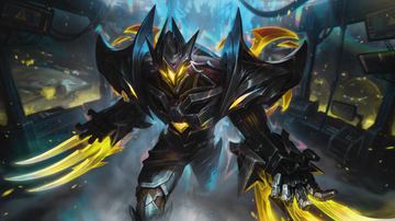 Quantum Galaxy Slayer Zed Yellow Chroma — Zed custom skin