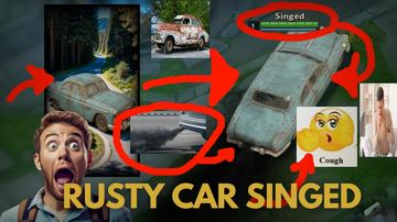 Rusty Car Singed V1.6 — Singed custom skin