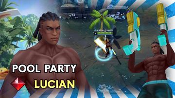 Pool Party Lucian — Lucian custom skin