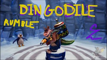 Dingodile Rumble — Rumble custom skin