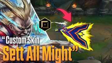 Sett All Might — Sett custom skin