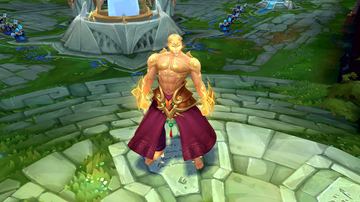 Unbound God Fist Lee Sin - Sett — Sett custom skin