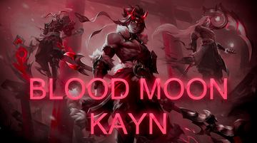 Blood Moon Kayn Chroma — Kayn custom skin