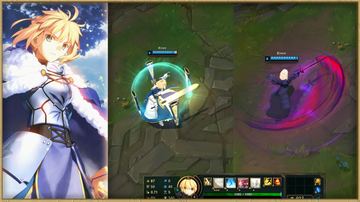 Saber Riven — Riven custom skin