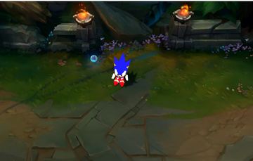 Sonic Rammus — Rammus custom skin