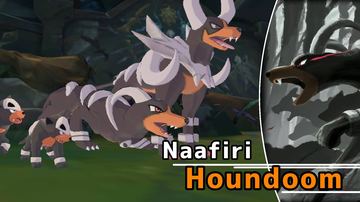 Naafiri Houndoom — Naafiri custom skin