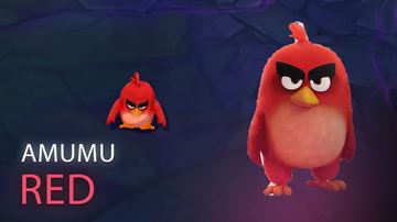 AngryBirdsRed Amumu — Amumu custom skin
