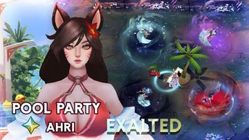 Pool Party Ahri — Ahri custom skin