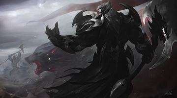 God-King Darius Black&White Chroma — Darius custom skin