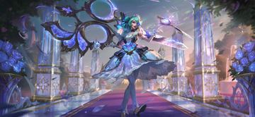 Crystal Rose Gwen Prestige Wildrift Port — Gwen custom skin