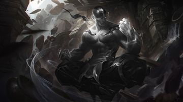 GodFist Lee Sin Black&White Chroma — Lee Sin custom skin