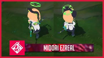 Midori (Ezreal) [Blue Archive] — Ezreal custom skin