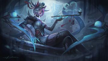Snowmoon Evelynn — Evelynn custom skin