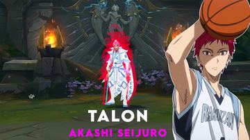 Plum blossom talon - Akashi Seijuro effect — Talon custom skin
