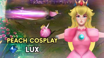 Peach Cosplay Lux — Lux custom skin