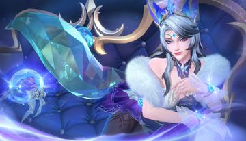 WR Crystal Rose Ahri Nighttime — Ahri custom skin