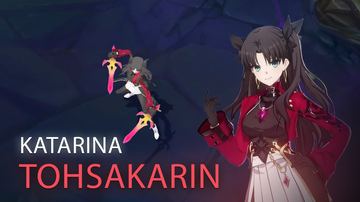 TohsakaRin Katarina — Katarina custom skin