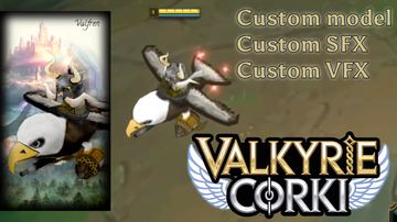 Valkyrie Corki — Corki custom skin