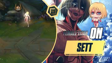 Sett Female Titan — Sett custom skin