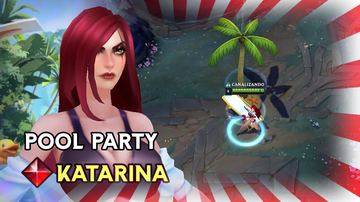 Pool Party Katarina — Katarina custom skin