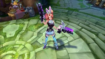 Battle Bunny Miss Fortune Jacket Removal — Miss Fortune custom skin