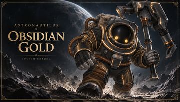 Astronautilus | Obsidian Gold. — Nautilus custom skin