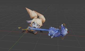 Poppy's Heroic Yuumi-Hammer — Poppy custom skin