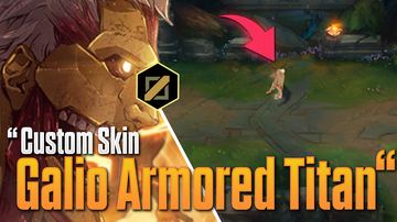 Galio Armored Titan — Galio custom skin