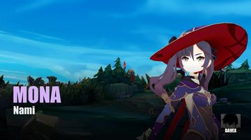 Mona Nami from Genshin Impact — Nami custom skin