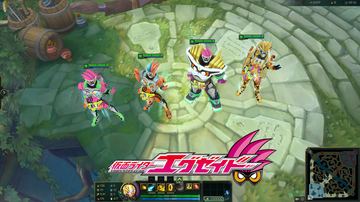 Kamen Rider Ex-Aid Ezreal — Ezreal custom skin