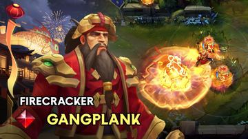 Firecracker Gangplank — Gangplank custom skin