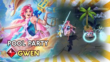 Pool Party Gwen — Gwen custom skin