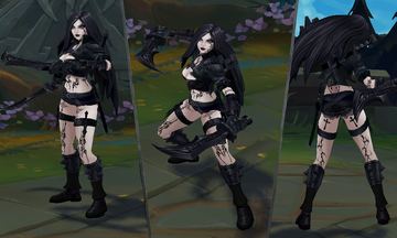Goth Katarina — Katarina custom skin