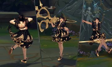 Gold/Black Gwen — Gwen custom skin