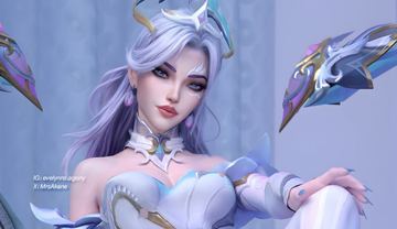 WR Crystal Rose Kaisa (Ult Form) — Kai'Sa custom skin