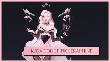 KDA Code Pink Seraphine — Seraphine custom skin