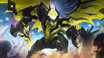 Primordian Aatrox yellow chroma — Aatrox custom skin