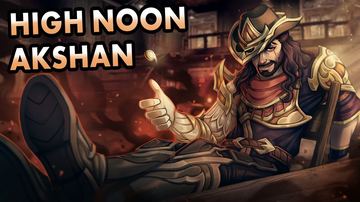 High Noon Akshan — Akshan custom skin