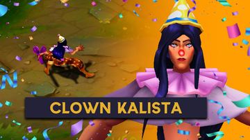 Clown Kalista — Kalista custom skin