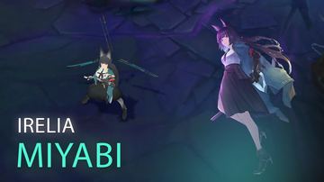 HoshimiMiyabi Irelia — Irelia custom skin