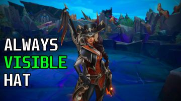 Always visible hat for High Noon Samira — Samira custom skin