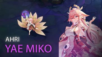 YaeMiko Ahri — Ahri custom skin