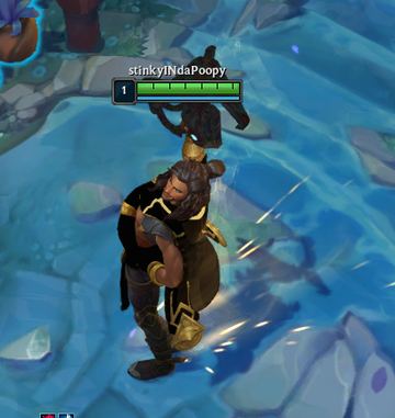 Akshan Black classic Chroma — Akshan custom skin