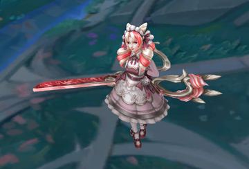 Cafe Cuties Gwen Rouge chroma — Gwen custom skin