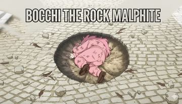 Bocchi THE ROCK Malphite — Malphite custom skin