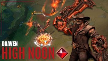 High Noon Draven — Draven custom skin