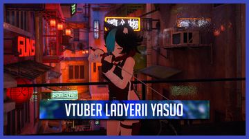 Vtuber LadyErii Yasuo — Yasuo custom skin